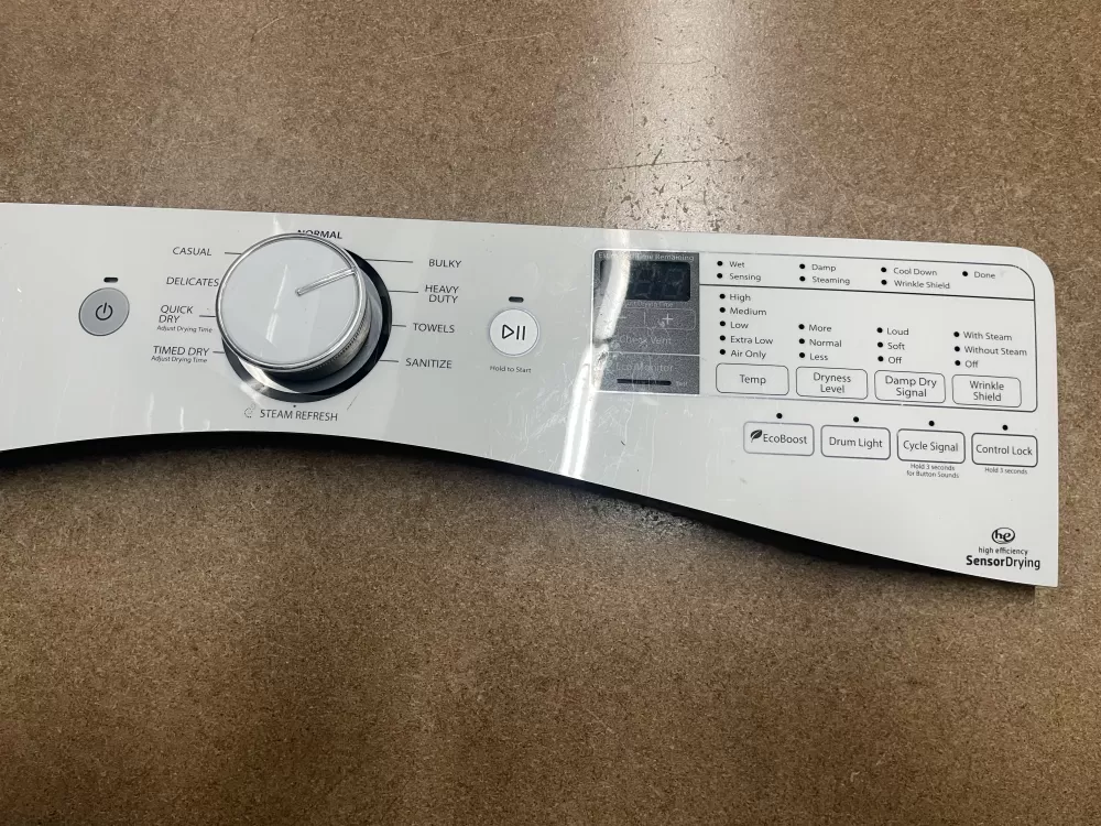 Whirlpool W10433148 W10750356 W10838287 PS11727966 Dryer Panel AZ2933 | KMV145