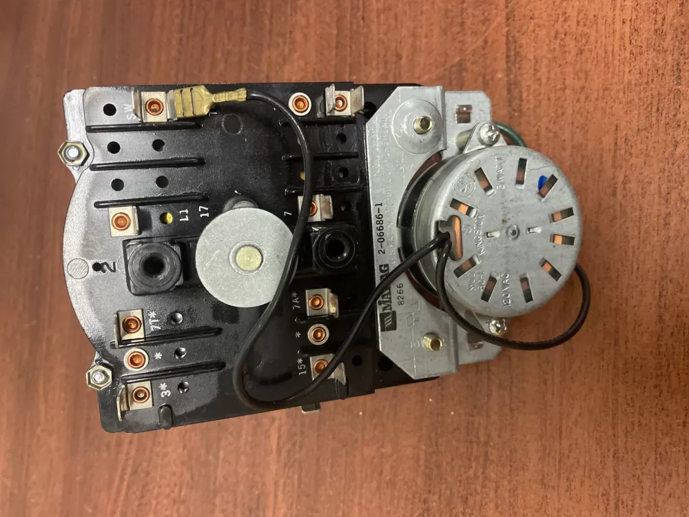Whirlpool  Maytag WP206686  AP6005727  2-06686-1  206686  12300002  2-6238  2-6686  206238  4430814  PS11738786 Washer Timer