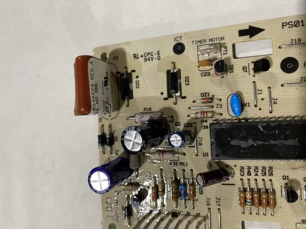 Whirlpool Kenmore W10116565 8546229 Dryer Control Board AZ150135 | BK2496