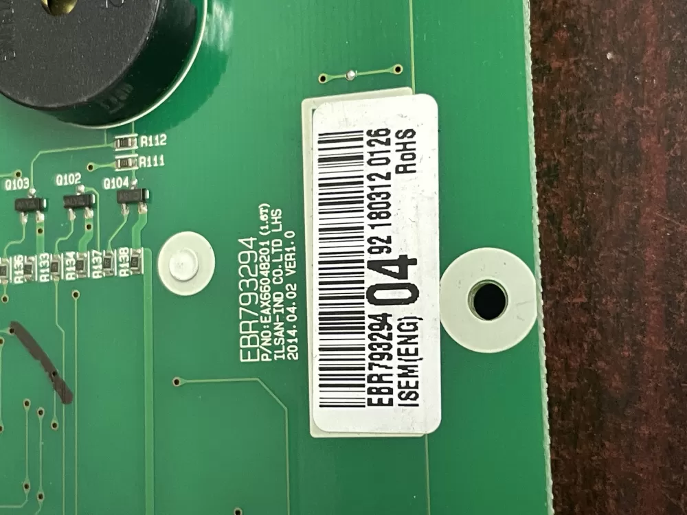 Whirlpool EBR79329404 Refrigerator Control Board Dispenser AZ27493 | WM43