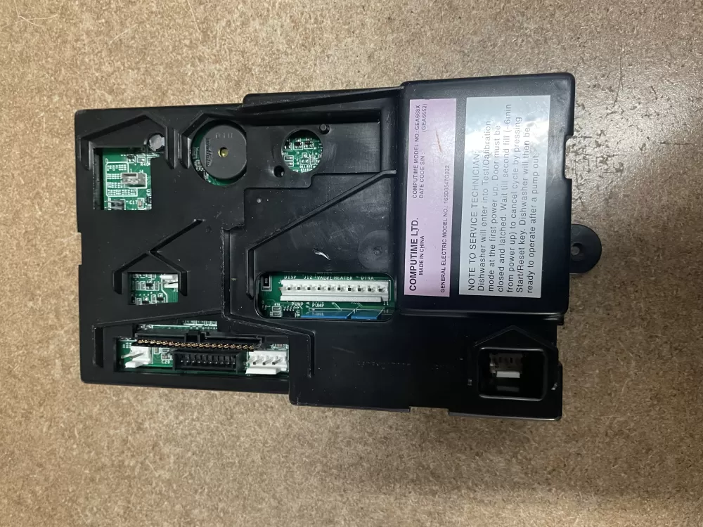 GE WD21X10404  165D8547G022  2705323  AH3499665  EA3499665  PS3499665  WD21X10384 Dishwasher Electronic Control Board