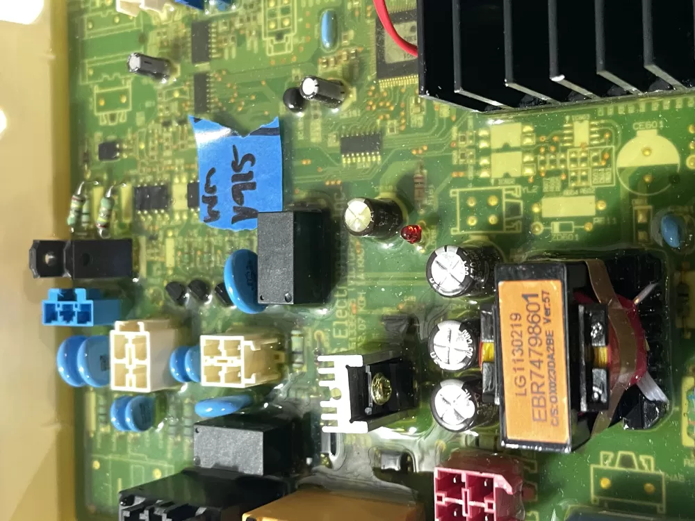 LG Washer Control Board EBR74798601 EBR78263901 AZ205211 | Wmv915