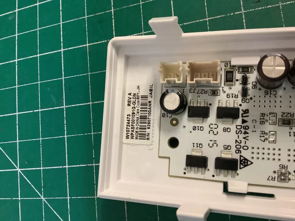 Whirlpool W10724473 Refrigerator LED Control Board AZ213436 | NR1411