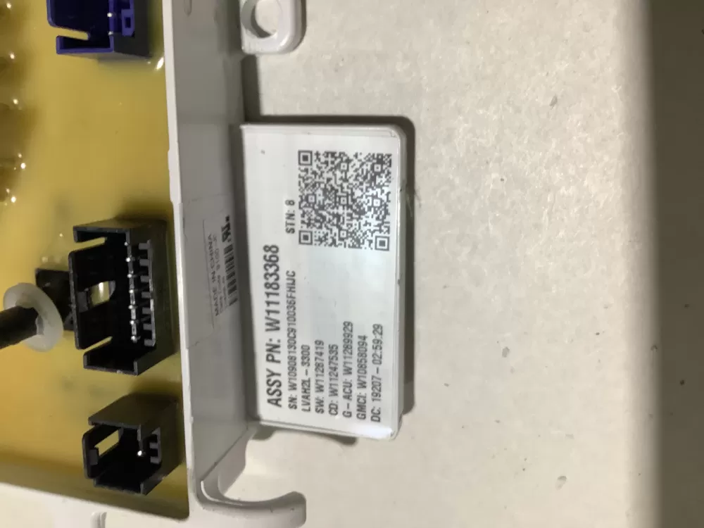 Whirlpool Maytag W11183368 W11195970 Washer Control Board AZ146492 | ZCV762