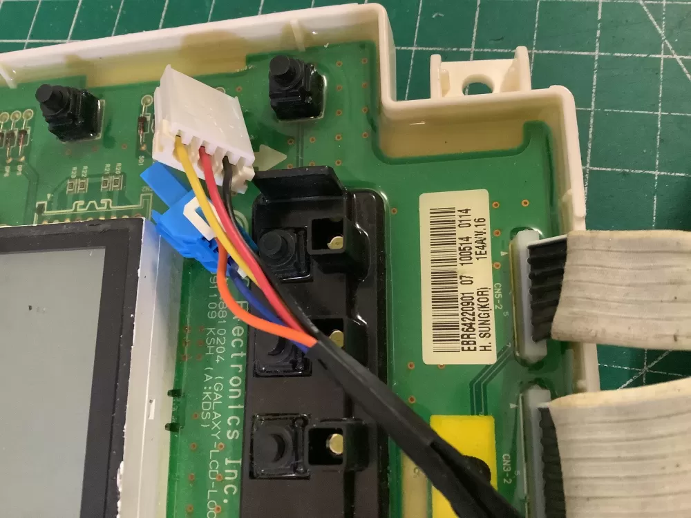 LG EBR64220901 Washer Interface Control AZ195901 | NRV891