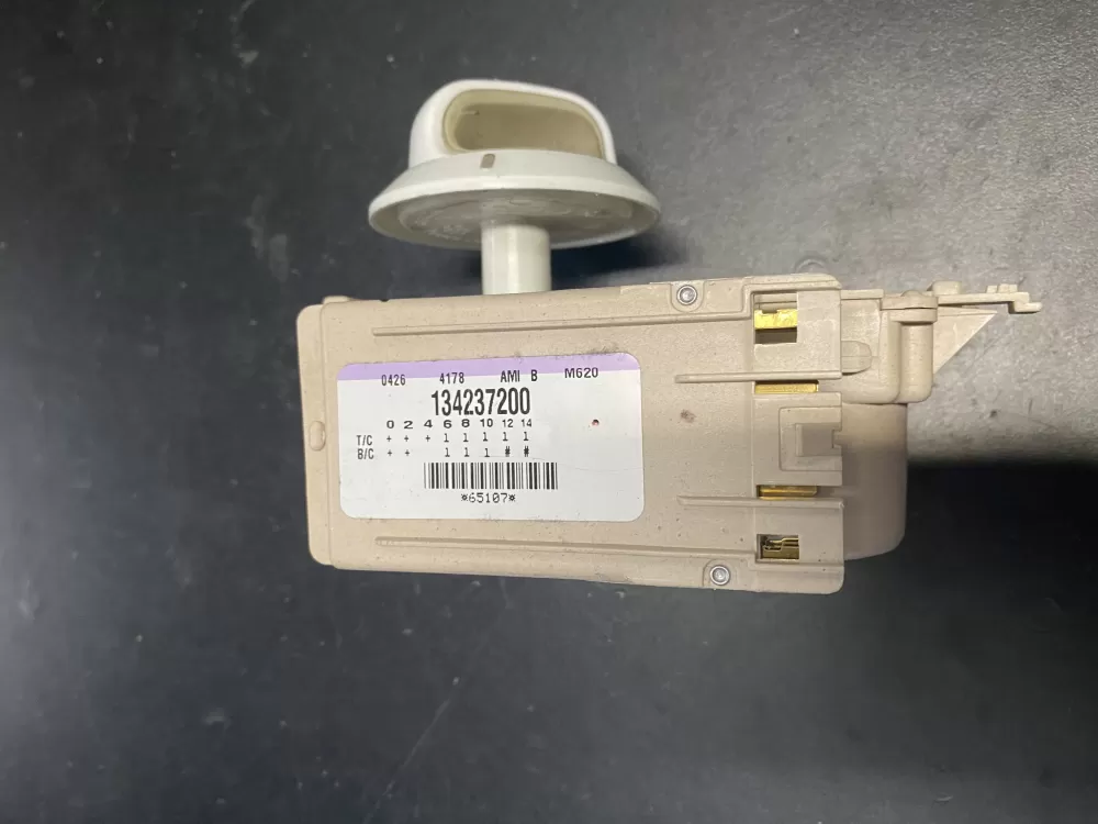 Frigidaire  Kenmore AP3220654 1014374 134202300 134237200 PS815562 Washer Timer