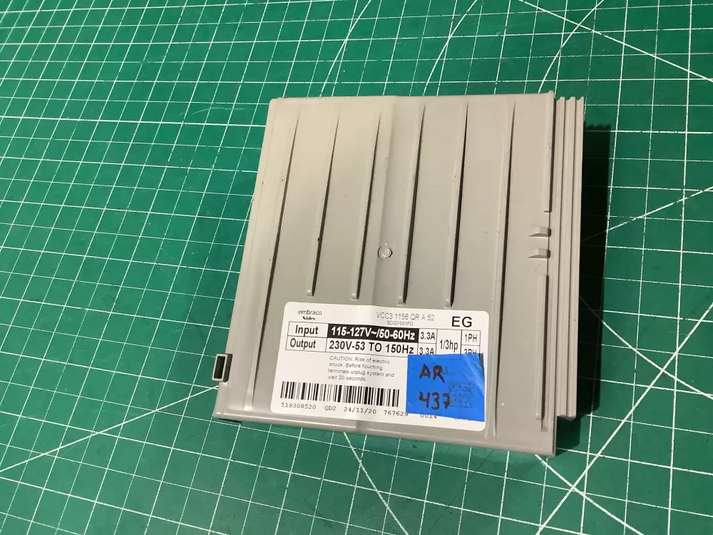 Embraco VCC3 refrigerator inverter control board 519308520 AZ194999 | AR437