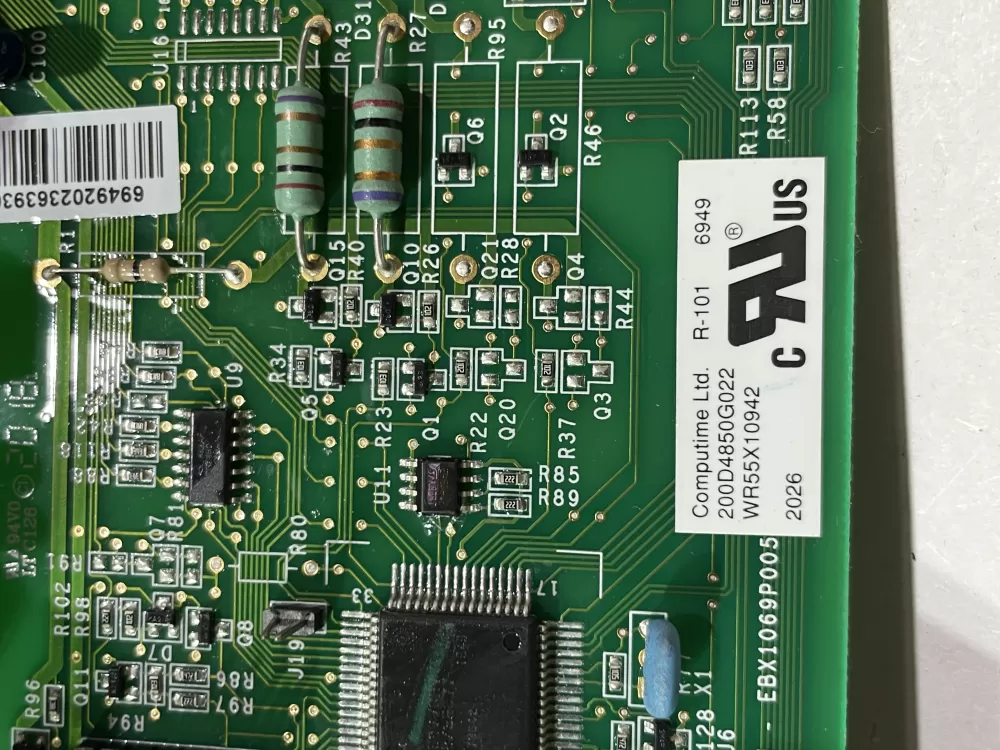 GE 200D6221G028 EBX1110P002 Refrigerator Control Board AZ147800 | Wm850