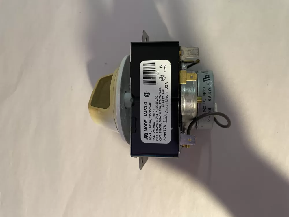 Whirlpool  Kenmore  Inglis  Estate  Amana WP8299778  AP6012586  8299778  909729  PS11745796 Washer Timer
