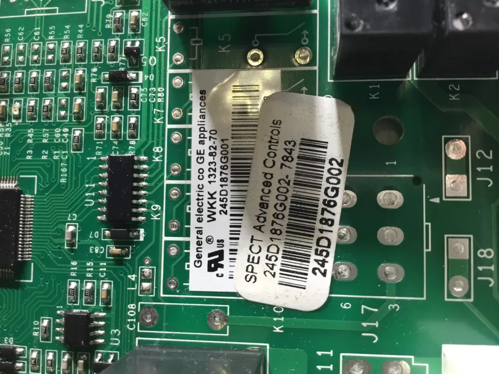 GE 245D1876G001 245D1876G002 Refrigerator Control Board AZ47439 | NR633