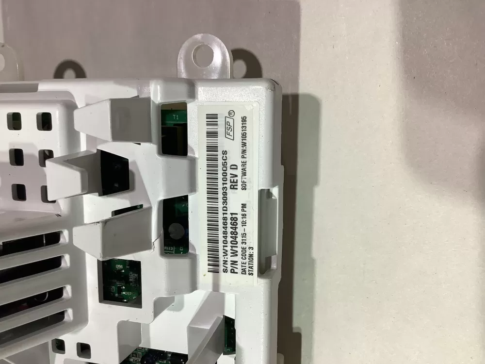 Whirlpool Amana Admiral Roper W10484681 Washer Control Board AZ144708 | ZCV512