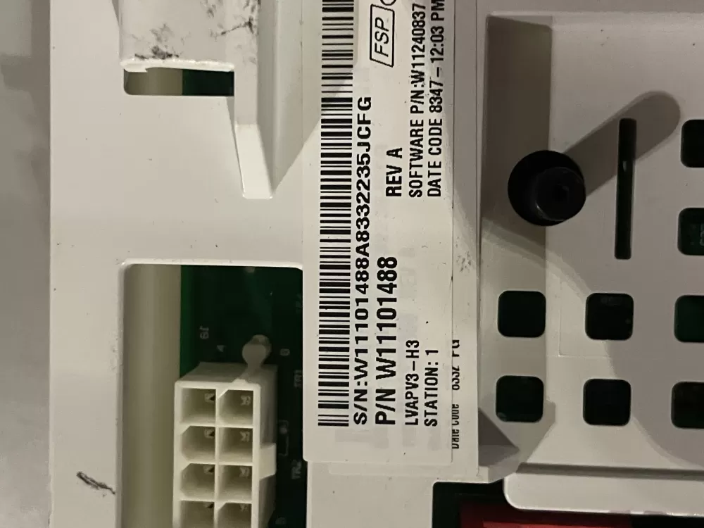 Whirlpool AP6284497 W11101488 W11162438 Washer Control Board AZ34832 | Wm69