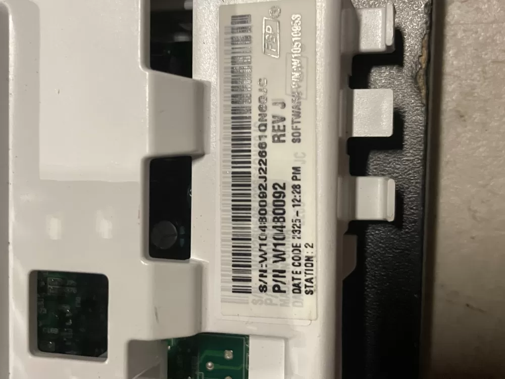 Whirlpool KitchenAid Roper W10445283 Washer Control Board AZ25840 | W10480092