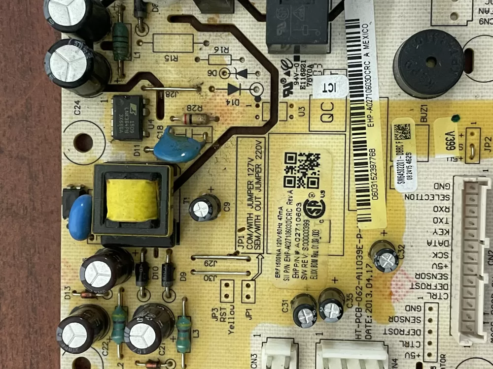 Frigidaire  Electrolux EHP-A02710603DCRC ERF1500NA A02710603 Refrigerator Control Board