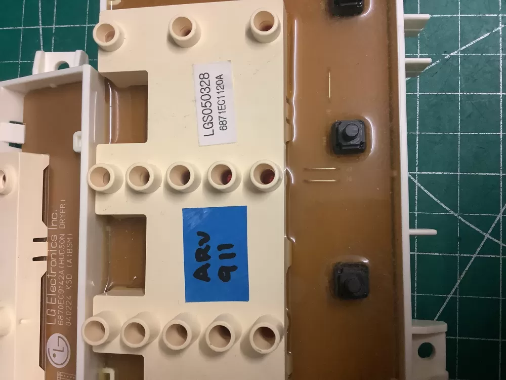 LG 6871EC1120A 6871EC1120B 6870EC9142A Dryer Control Board AZ206332 | ARV911