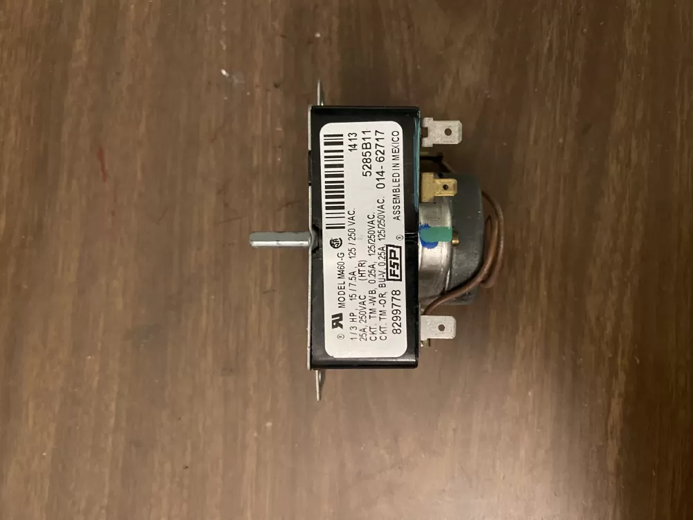 Whirlpool  Kenmore  Inglis  Estate  Amana WP8299778  AP6012586  8299778  909729  PS11745796 Washer Timer
