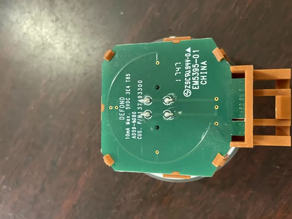 Kenmore Frigidaire Electrolux 137493300 Washer Control Switch AZ53831 | Wm1858