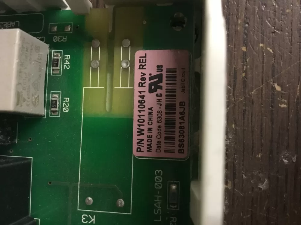 Whirlpool Kenmore AP6015062 W10110641 Dryer Control Board AZ21526 | NR105