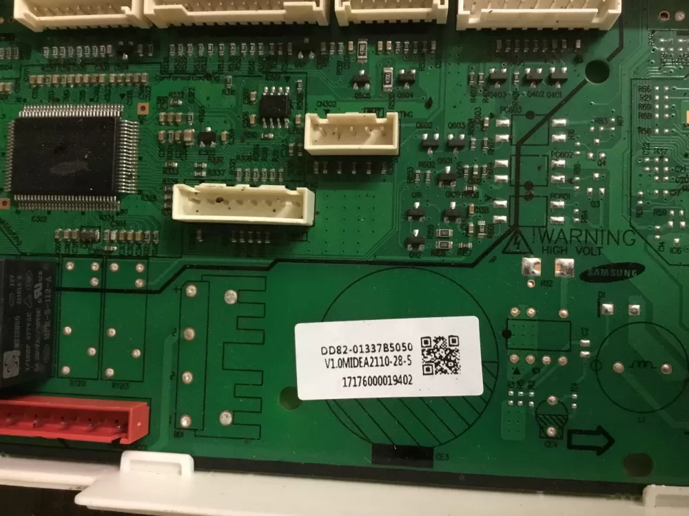 Samsung DD82-01337B Dishwasher Control Board Main Interface AZ6800 | NR481