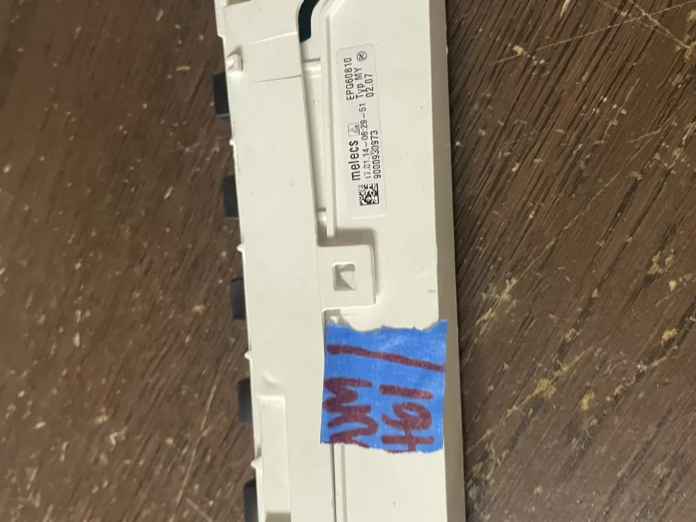 Bosch 9001028581 9001112778 Dishwasher Control Board UI Panel AZ45537 | Wmv147