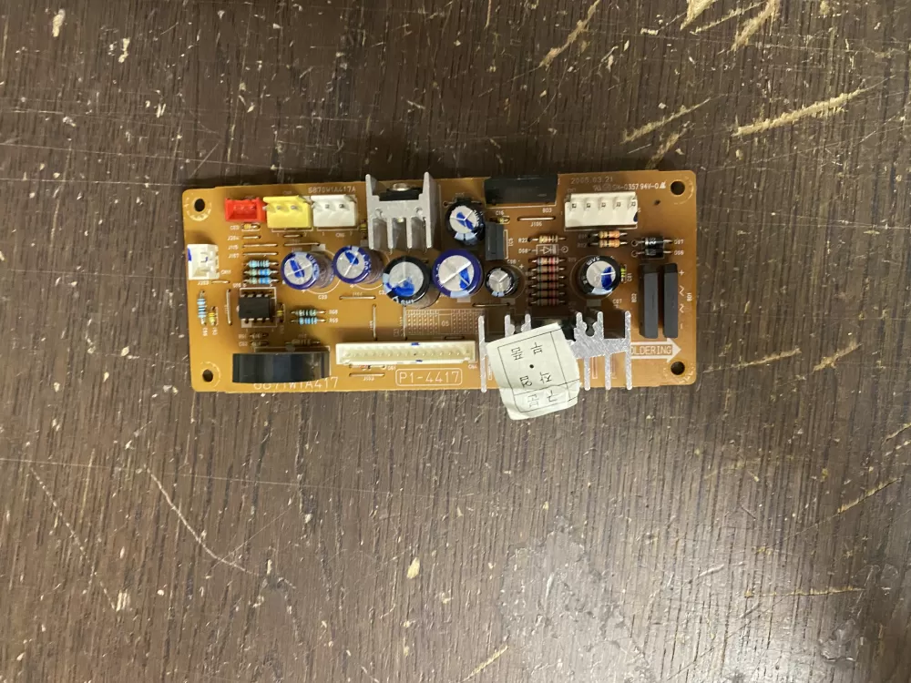 LG General Electric 6871W1A417A Microwave Control Board Power