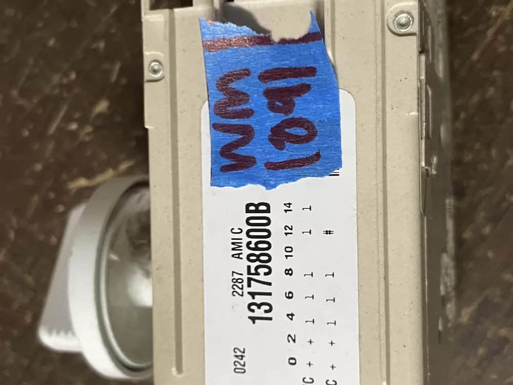 Frigidaire 131758600B GE Kenmore Washer Timer AZ53517 | Wm1891