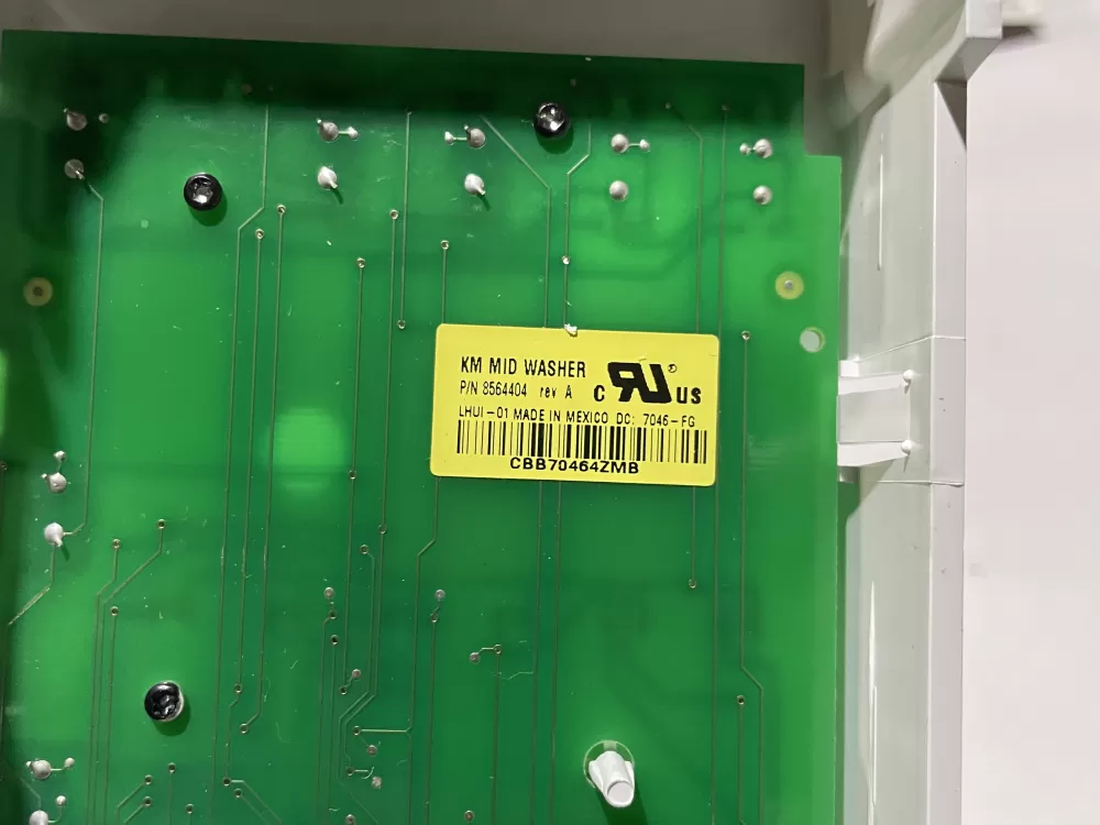 Whirlpool 8564404 Washer Control Board AZ130586 | Wmv357