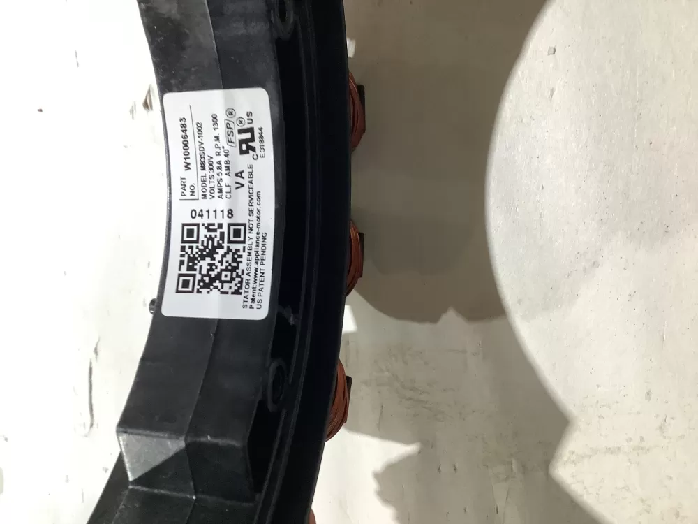 Whirlpool W10006483 Washer Control Board Stator Clutch Rotor AZ202893 | Sl102