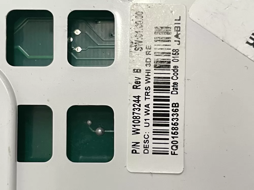 Whirlpool W10873244 Washer Control Panel AZ29888 | WM126