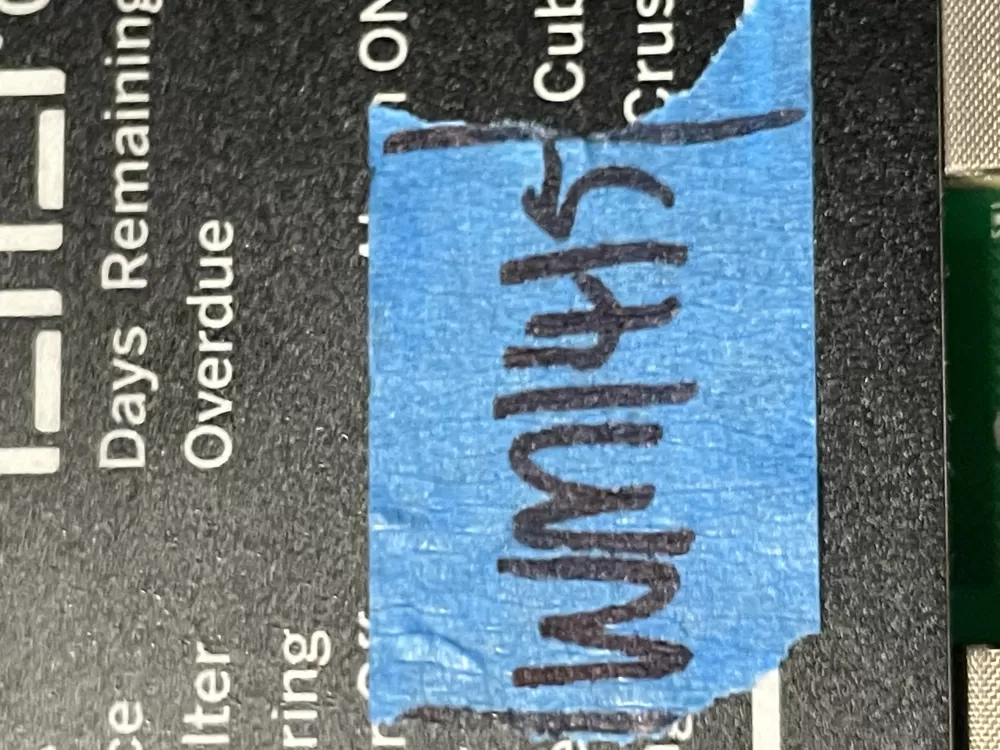 GE WR55X41025 197D8542G002 Refrigerator Control Board Dispenser AZ6487 | WM1415