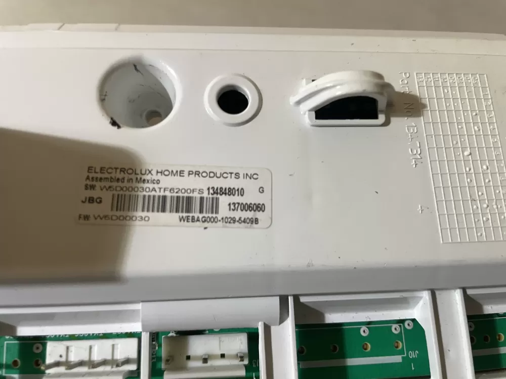 Frigidaire Electrolux 134848010 Washer Control Board AZ106407 | Wm1572