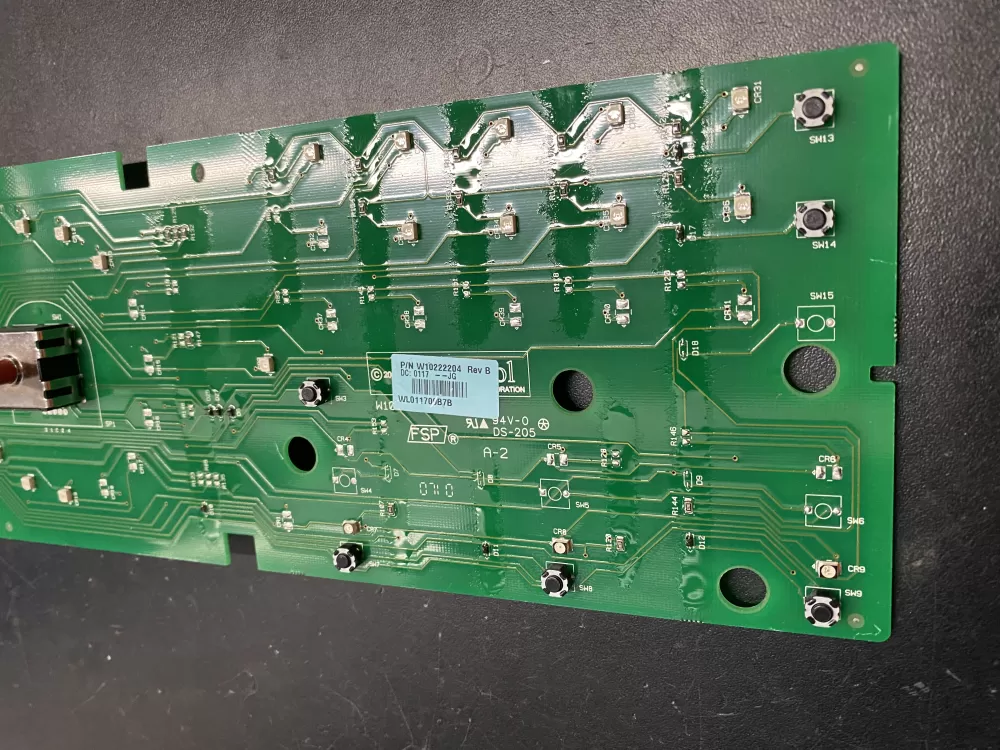 Whirlpool W10222204 Dryer Control Board W10222204 AZ23743 | BK776