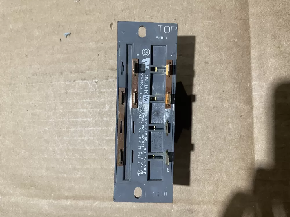 Maytag 6 3706570A Selector Switch AZ78560 | KM867