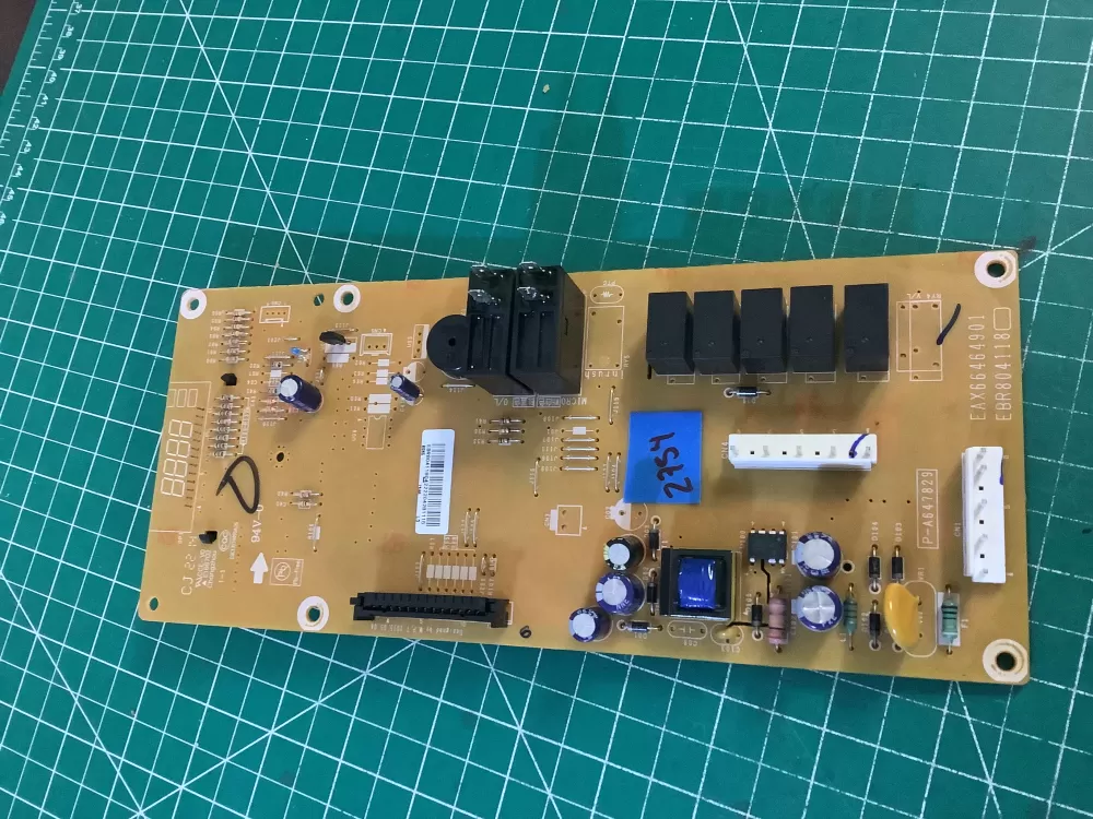 LG Kenmore EBR80411804 AP7223334 Microwave Control Board Panel AZ198975 | NR2754