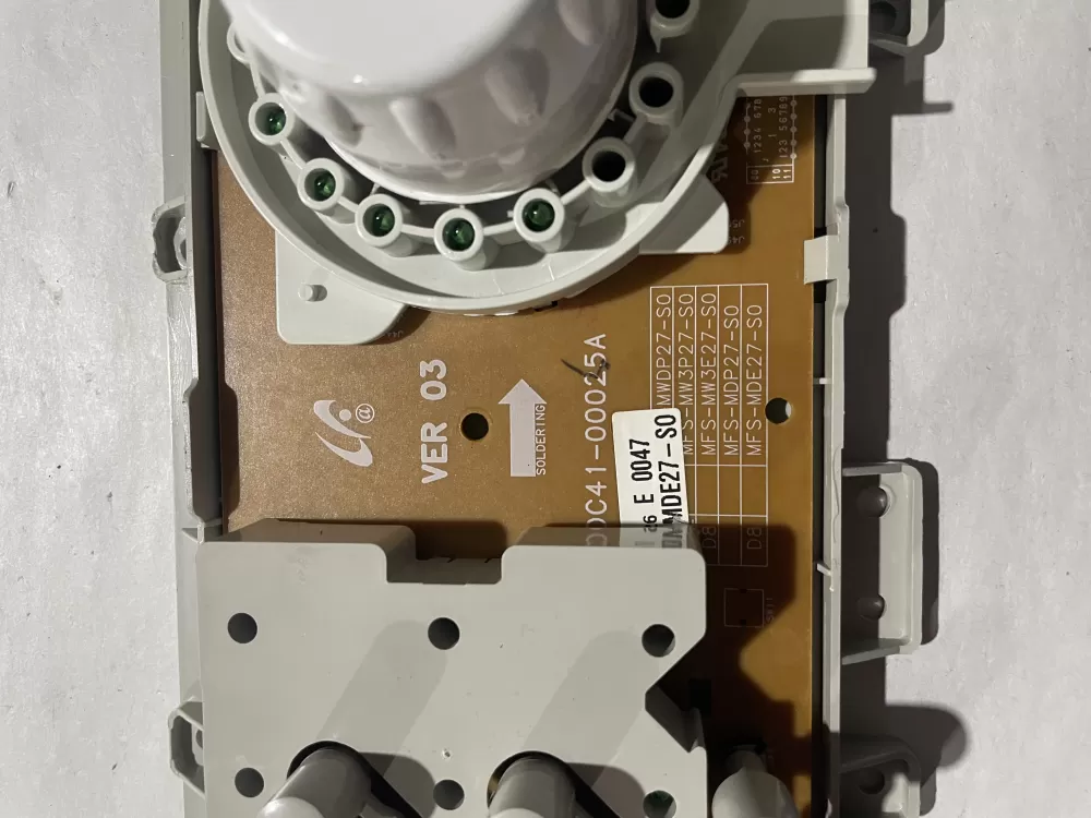 Samsung MFS-MDE27-S0 AP4244222 Dryer Control Board AZ198615 | KMV890