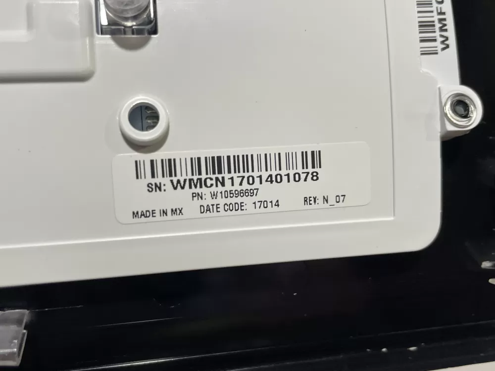 Whirlpool W10596697 W10870766 Washer Control Panel AZ145006 | Wmv274