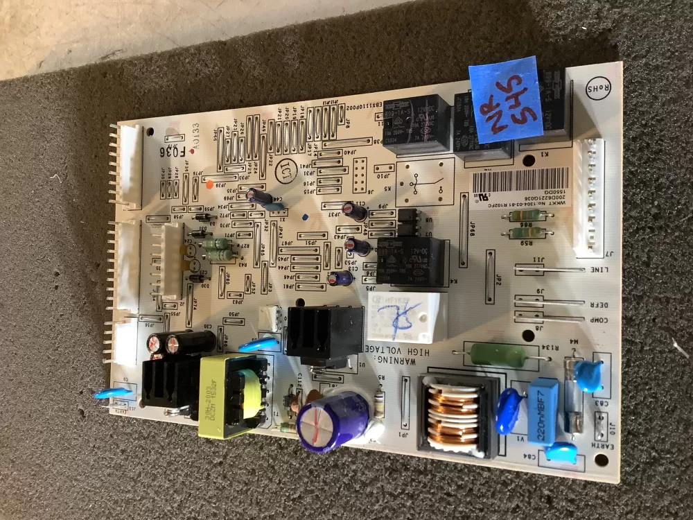 GE EBX1110P002 200D6221G036 Refrigerator Control Board AZ110668 | NR545