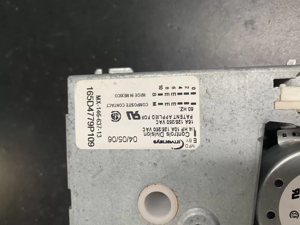 GE 165D4779P109 Dishwasher Timer AZ20217 | BK964