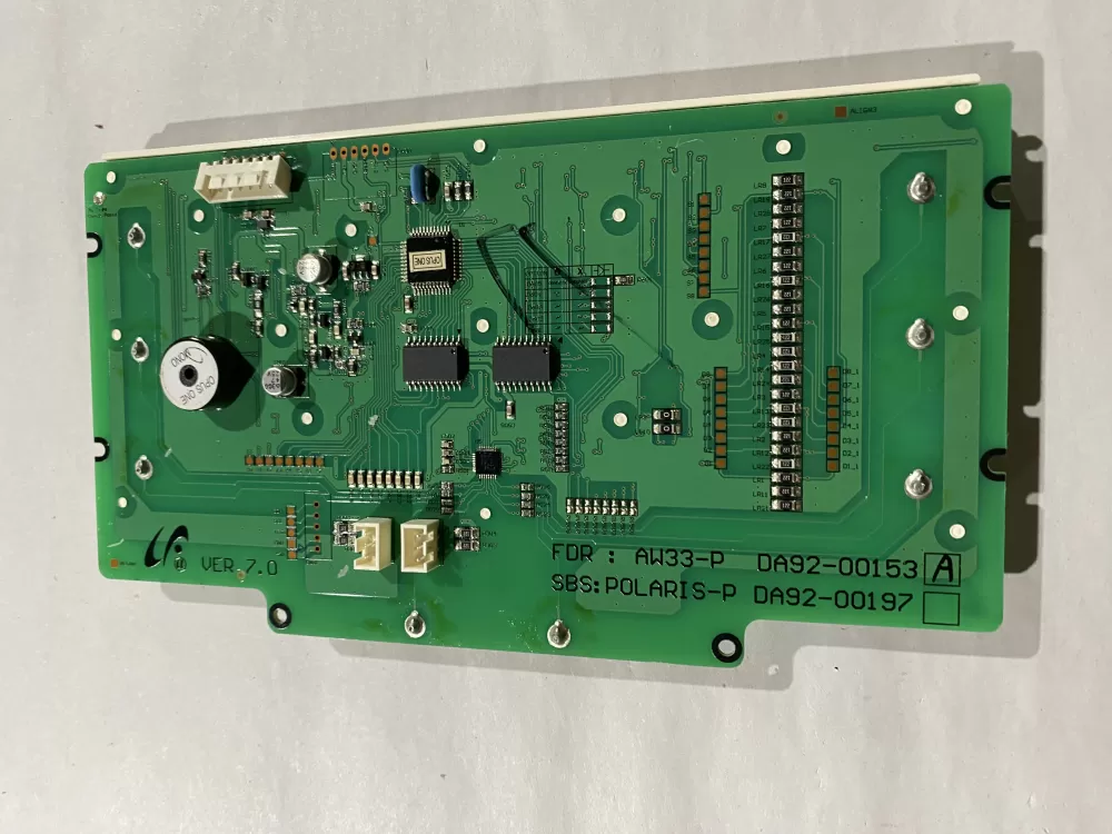 Samsung DA92 00153A Refrigerator Control Board AZ186678 | BK2746