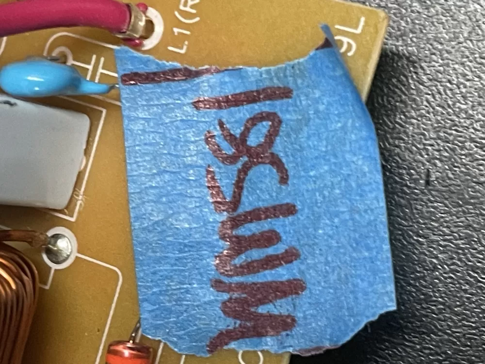 Samsung DA27-00019L Refrigerator Control Board Noise Filter AZ12374 | 581