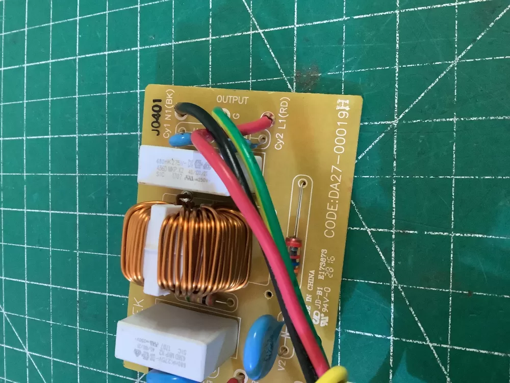 Kenmore DA27 00019H Refrigerator Control Board Noise Filter AZ201811 | NR331