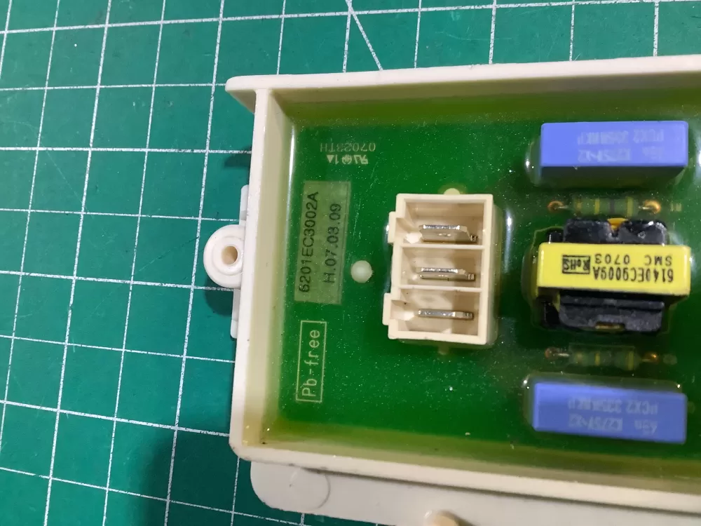 LG 6201EC3002A Dryer Control Board Noise Filter AZ149023 | NR1335