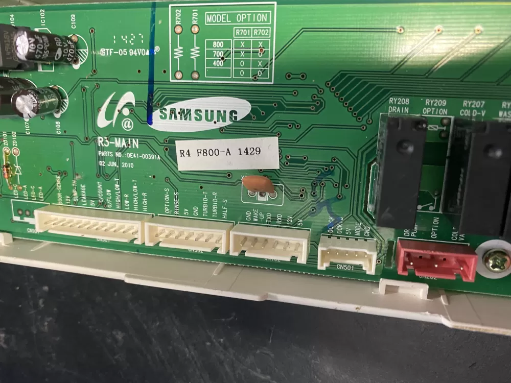 Samsung DE41-00391A Dishwasher Control Board