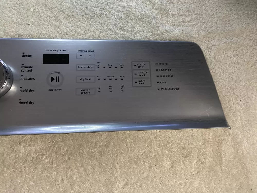 Whirlpool Maytag W10849051 W10618906 Dryer Touchpad Control Panel AZ5953 | V354