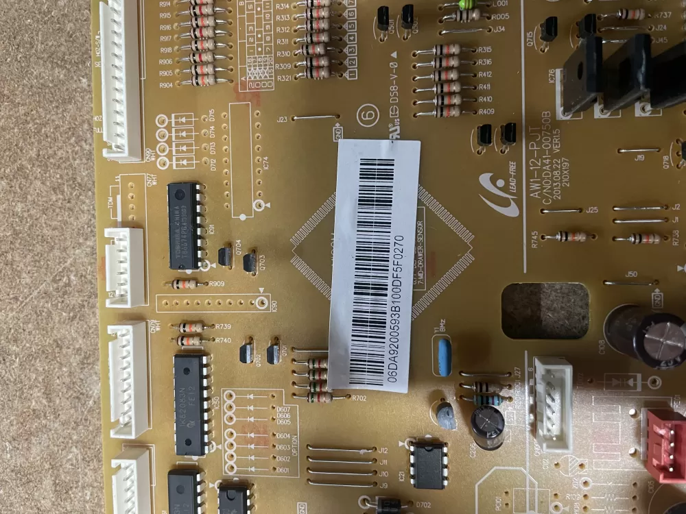 GE Samsung Refrigerator Control Board DA94-02679B AZ6919 | KM1536