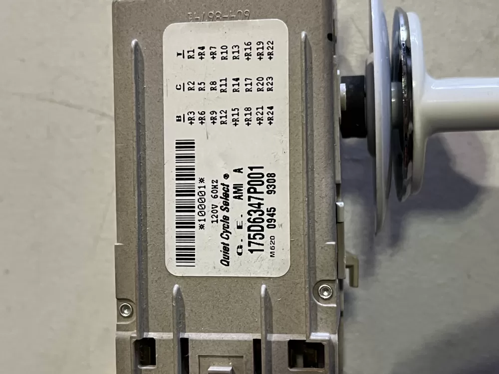 GE 175D6347P001 WH49X10083 Washer Timer AZ48277 | JT118