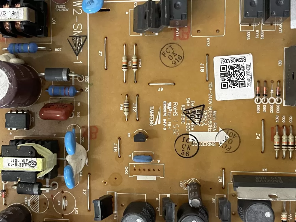 Samsung DA92-00420T DA9200420T Refrigerator Control Board