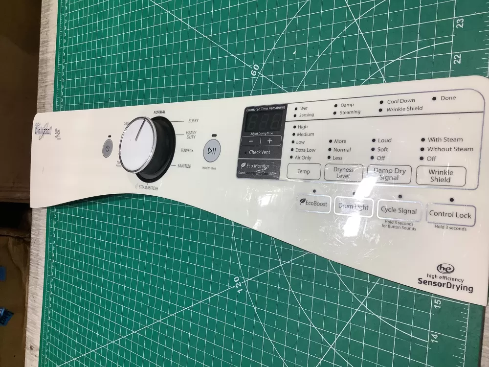 Whirlpool W10433148 W10750356 W10838287 PS11727966 Dryer Panel