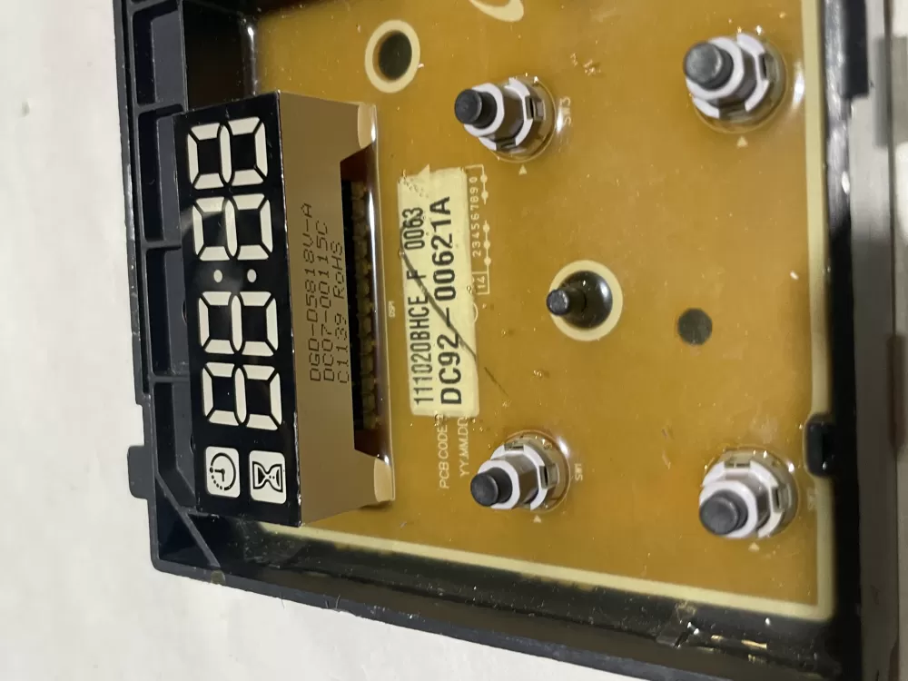 Samsung DC92-00619A DC92-00621A Washer Control Board AZ159022 | Wm1087