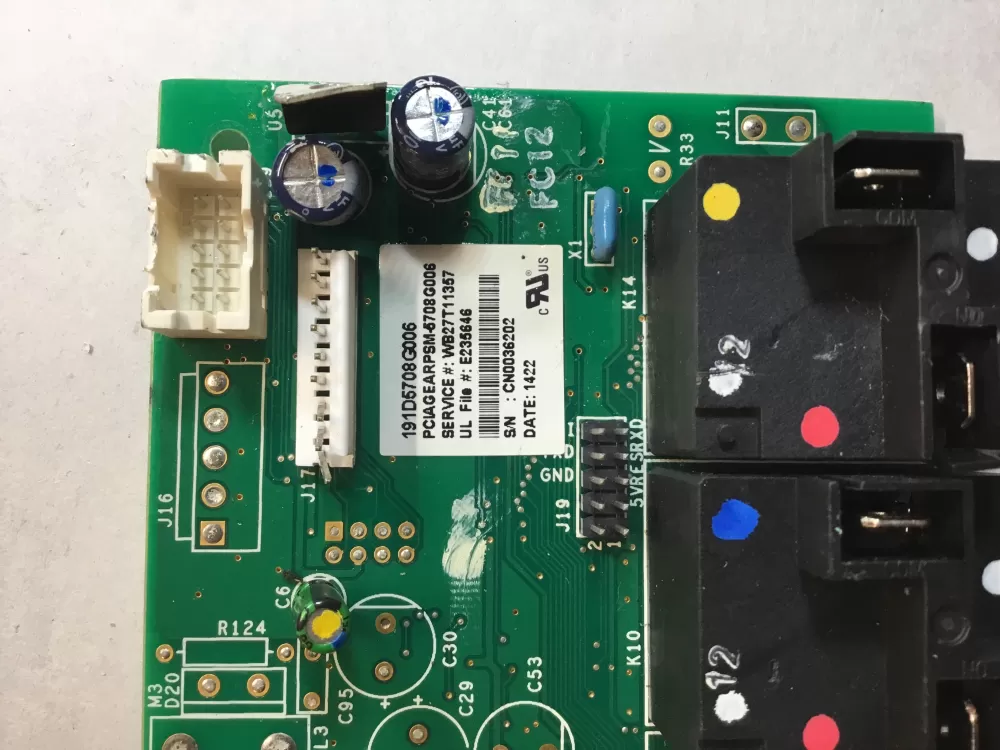 GE WB27T11357 191D5708G006 Range Oven Frame Relay Board AZ98274 | 2024